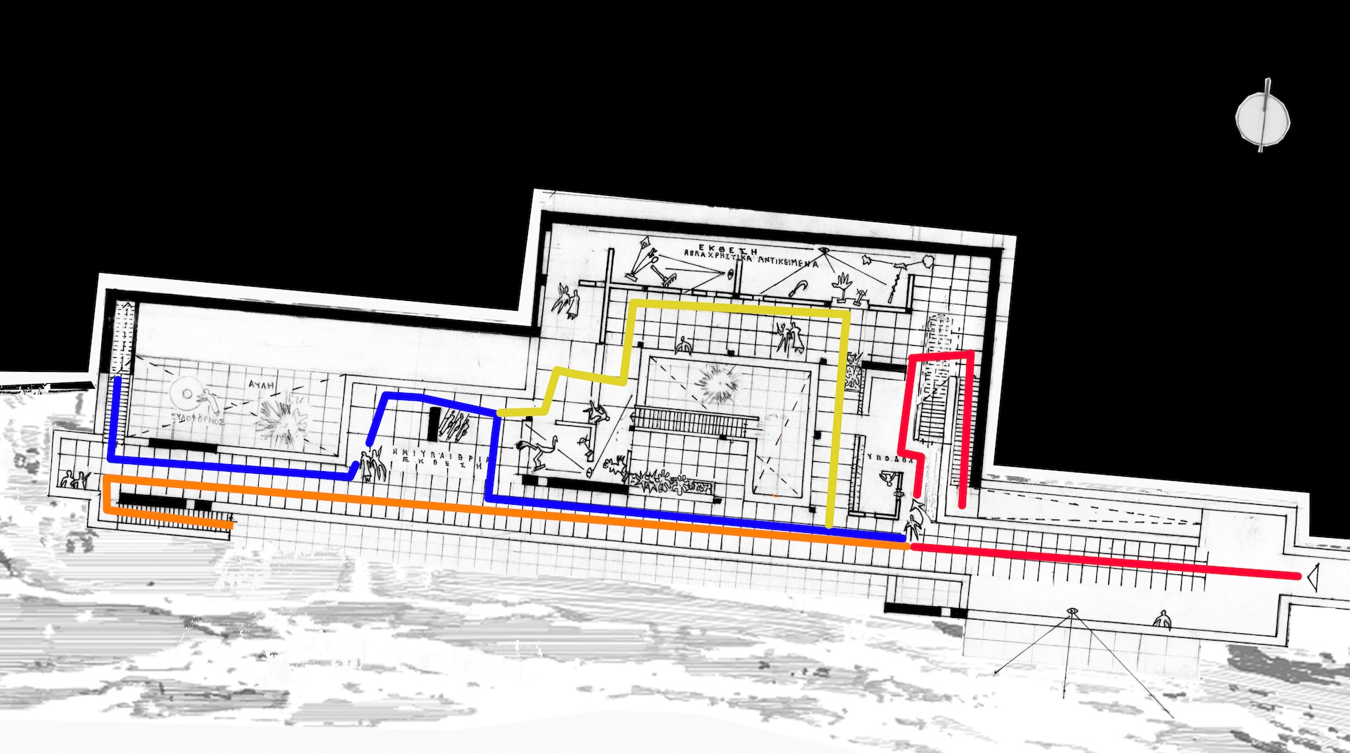 16Β.FLOOR PLAN +20.00 SCALE 1.200