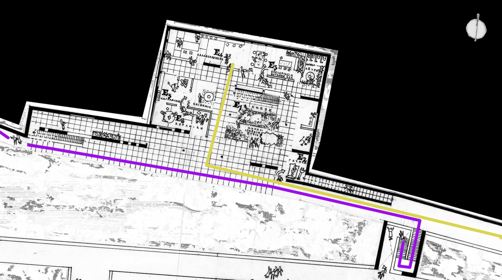 22Β.FLOOR PLAN +29.00, SCALE 1.200