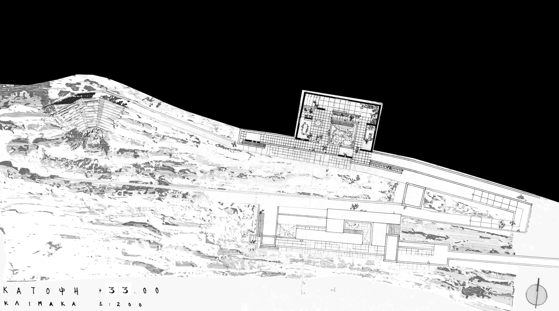 23Α.FLOOR PLAN +33.00, SCALE 1.200