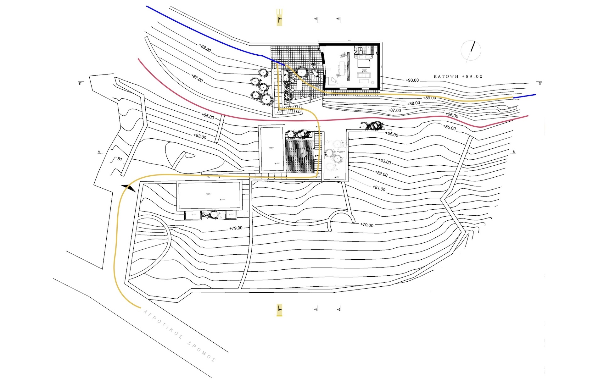 A02.2.1920.FLOOR PLAN AT LEVEL +89.00m